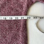 Woolly Threads NWT  long sleeve sweater in Heather maroon reverse loop Large Photo 7
