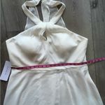 Azazie  AMDIS
NWT IVORY A-Line Pleated Chiffon Dress A18 Photo 9