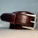Banana Republic  Dark Brown Genuine Leather Belt Size Small Made in Italy Photo 2