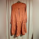 Anthropologie  / Holding Horses | Mariana Mini Shirt Dress Mauve, Sz 8 Photo 7