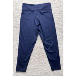 Adidas Climate Blue Small Women's Leggings Pocket Stretch Logo Hit Pullon Photo 4