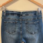 Hammer Jeans Hammer elegant Blue Skinny Jeans with Red Rose Detail Photo 6