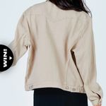 Princess Polly Beige Western Denim Jacket Photo 8