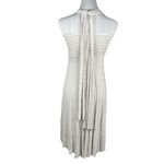 Elan Striped Asymmetrical Multi Look Dress and Skirt
White Gray Size Medium Photo 2