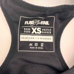 Flag Nor Fail Black Racerback Sports Bra Size XS Photo 2