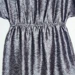 Motherhood Maternity Gray Cocktail Dress Size Medium Silver Wedding Guest Dress Photo 4