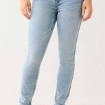 True Religion NWT HALLE HIGH RISE SUPER SKINNY FLAP POCKET IN LIGHT COOL WASH Photo 0