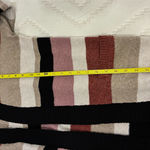 Pink Rose  striped open cardigan small  Photo 4