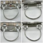 Burberry metallic silver canvas and leather tote bag Photo 11