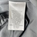 Banana Republic Dark Grey Plaid Lightweight Peplum Back Career Occasion Size 4 Photo 5