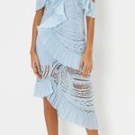 Alice McCALL NWT   Love Me Like You Do Midi Dress Ice Blue Size Small Photo 3