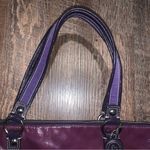 Coach  Purple Poppy Tartan Plaid Vintage Tote Baby Purse with Hangtags attached Photo 3