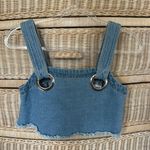 L'ATISTE Denim Bohemian Top Photo 0