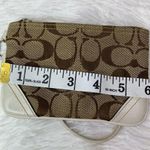 Coach  Brown Signature Canvas Wristlet Photo 6