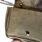 Sondra Roberts Leather Metallic Convertible Crossbody Purse Bag Photo 10