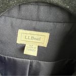 L.L. Bean Women’s Classic Navy Blazer With Gold Buttons. Size 14p Blue Photo 3
