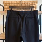 Banana Republic  Ponte Knit High-Rise Stretch Black Career Dress Pant Trouser, 14 Photo 4