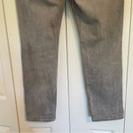 Old Navy Boyfriend Straight Leg Jeans Grey Wash Distressed Sz 12 Photo 7