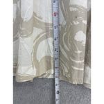 Banana Republic  Women's A Line Pleated Skirt White Beige Size 6 100% Cotton Photo 5