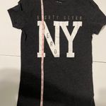 Aeropostale Classic Crew Dark Gray Short Sleeve Aero NY Eighty Seven T-shirt Size Small Photo 2