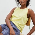 Anthropologie  Daily Practice Gaia Cropped High Neck Relaxed Tank Top Tee L Large Photo 1