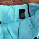 NWT Vintage Nicole Miller Satin Strapless Formal Maxi Gown ~ Size 6 🧡🍄 Blue Photo 8