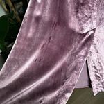 Vince Velvet Penne midi Skirt slit Size 2 Photo 1