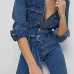Bardot denim broiler jumpsuit - size 4 US 26/ EUR 36 Photo 0