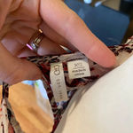 Cato  colorful‎ blouse with crochet detail size XS Photo 6