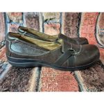 Natural Soul Shoes Womens 9.5W Llena Slip On Loafer Brown Leather Casual Comfort Photo 3