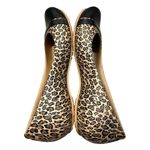 Crocs Cap Toe Leopard Print Ballet Flats Women’s size 7 Photo 3