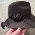 John Callahan Legacy Country Chic Dark Brown 100% Wool Hat Brim Safari Fedora Photo 1