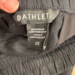 Athleta  Retreat Linen High Rise Wide Leg Pant Black Size 2X Photo 5