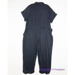 City Chic New! Plus Boiler Suit Jumpsuit in black, size 18 Photo 12