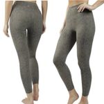 Yogalicious NEW Water Droplet Sage Green High Rise Ankle Cropped Legging Small S Photo 1