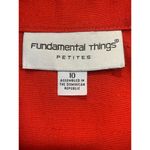 Red Fundamental Things Women's Blazer Size 10P Photo 2