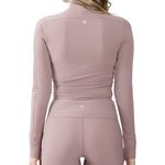 90 Degree Ribbed Half Zip Long Sleeve Crop Top Jacket Size XS Photo 3