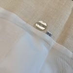 Vintage International Scene Linen Blazer White Size 6 Photo 6
