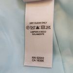 Liz Claiborne  Blue Floral Blazer Size 12 Blue Jacquard Blazer Photo 7