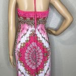 Just Love MIDI Halter or Strapless Dress Pink White Gold Black Size XL Photo 4