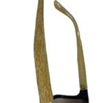 Salvatore Ferragamo Luxurious Black and Tan Sunglasses Photo 4