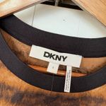 DKNY  Animal Print‎ Mesh Long Sleeve Top Size Small Photo 4