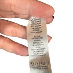 White House | Black Market WHBM Black Lace Long Sleeve Mandarin Collar Full Zip Jacket Women Sz M Photo 7