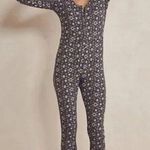 Free People Intimately Home Alone Long John One Piece Long Sleeve Pajamas S Photo 0