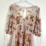 For Love & Lemons Isadora Dress Mini in Blush Size Small Photo 5