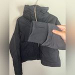 Lucky Brand Quilted Puffer Jacket Packable Womens Size Large Black Nylon Blend Photo 1