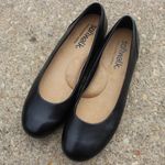 Softwalk Women's  Sonoma Black Leather Ballet Flats Sz 8.5 Photo 5