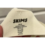 SKIMS KIM‎ K SEAMLESS RIB CREW NECK BRA SIZE XXS/XS BONE STYLE BR Photo 2