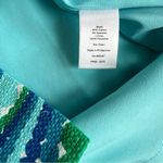 Talbots Wavy Dots Cotton Pencil Skirt NEW Size 16 Island Turquose Photo 7