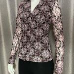 INC International Concepts Petite Sheer Mesh Top Pink Size undefined Photo 3